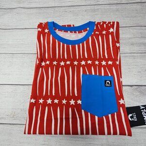 NWT Rags‎ To Raches Unisex Adult 4th Of July Shirt Size XL